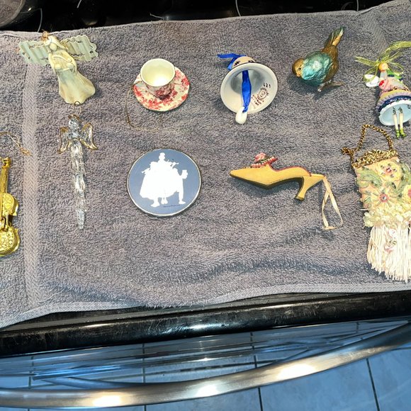 10 glass/ceramic/metal very special ornaments - Picture 6 of 12